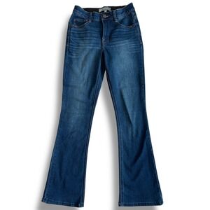 Wit & Wisdom Ab-Solution Bootcut Jeans‎ Blue Stretch Women's 00P Petite